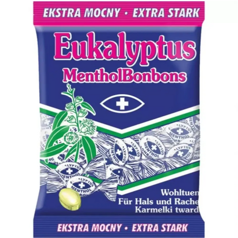 Mieszko Eucalyptus Hard Candies Extra Strong 5.29oz 150g Mieszko