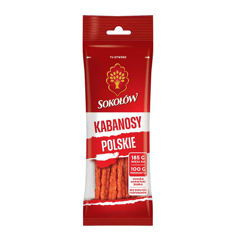 Sokołów Kabanosy Polskie 4.23oz 120g Sokolow