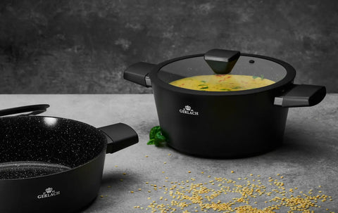Gerlach Pot GRANITEX 4.4l/24 cm with Lid Gerlach USA