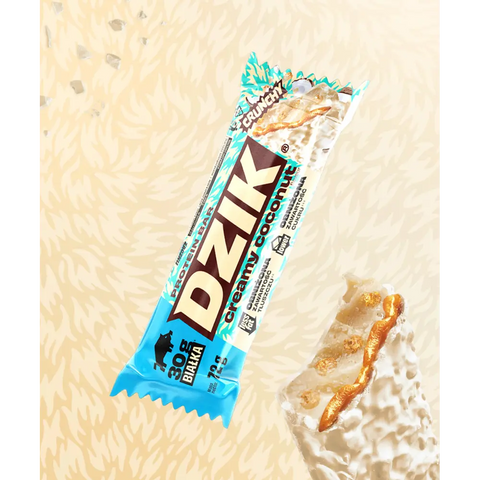 WK Dzik β Protein Bar Creamy Coconut 2.46oz 70g WKDZIK