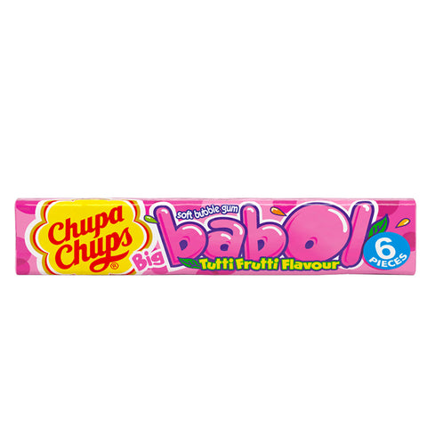 Chupa Chups Big Babol Tutti Frutti 0.97oz 27.6g (Pack of 1 ) Chupa Chups