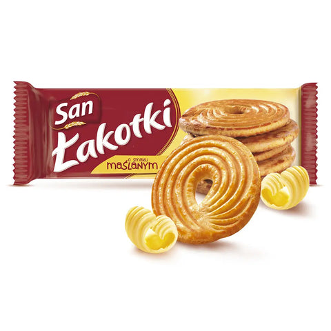 San Lakotki Cookies β Assorted Flavors Butter 5.93oz 168g San