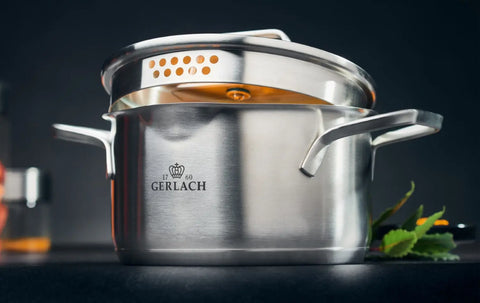 Ambiente 5-Piece Pot Set w Lids Gerlach USA