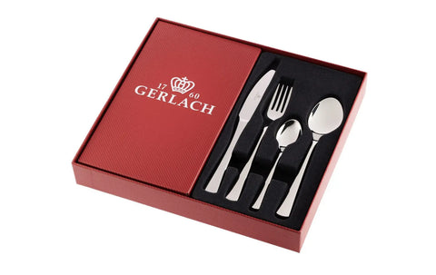 Set of 24 TUNEA cutlery pieces, gloss finish Gerlach USA
