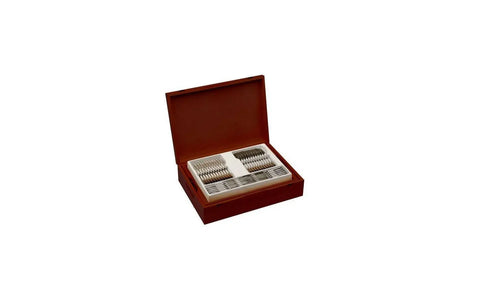Set of cutlery in a wooden box 68 pcs. gloss RETRO Gerlach USA
