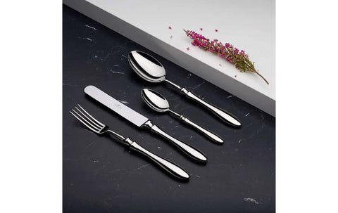 Set of cutlery in a wooden box 68 pcs. gloss RETRO Gerlach USA