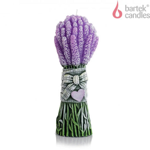 Lavender Bouquet – Scented Candle in Glass by Bartek Bartek Candles