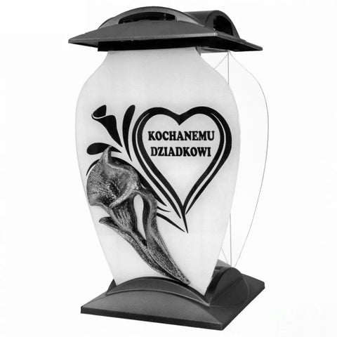 Polish Grave Candle – Traditional Memorial Light – Cesar Kalla Znicz Polski