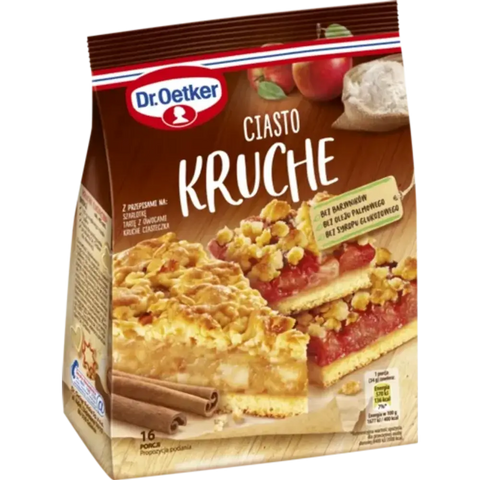 Dr. Oetker Cake Mixes Crumb Cake Mix (Ciasto Kruche) 14oz 400g Dr.Oetker