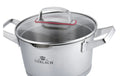 SUPERIOR 5-Piece Pot Set w Lids Gerlach USA