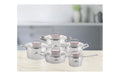 SUPERIOR 5-Piece Pot Set w Lids Gerlach USA