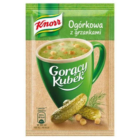 Knorr Instant Soups GK Cucumber Soup with Croutons 0.49oz 13g Pack of 5 Knorr