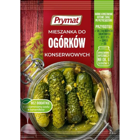 Prymat Seasoning Pickled cucumbers spice blend Prymat