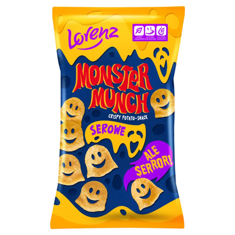 Lorenz Monster Munch Cheese 3.5oz 100g Lorenz