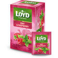 Loyd Tea Herbal & Fruit Infusions Mint & Raspberry Doublechambers Loyd