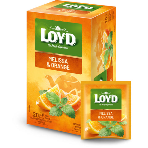 Loyd Tea Herbal & Fruit Infusions Melissa & Orange Doublechambers Loyd