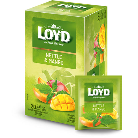 Loyd Tea Herbal & Fruit Infusions Nettle & Mango Doublechambers Loyd