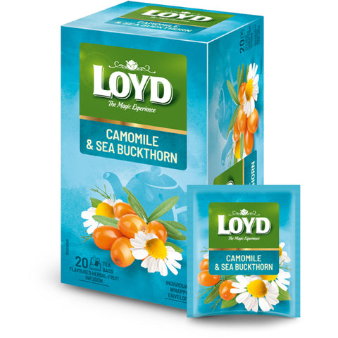Loyd Tea Herbal & Fruit Infusions Camomile & Sea Buckthorn Doublechambers Loyd