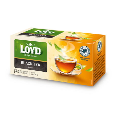 Loyd Black Tea Classic Doublechambers 20 Bags Loyd