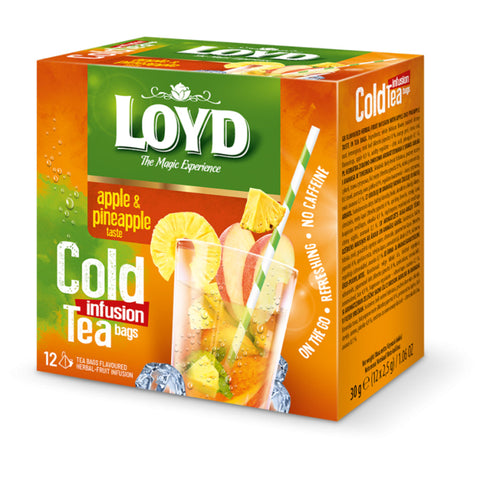 Loyd Cold Infusion Tea Apple & Pineapple Pyramids Loyd