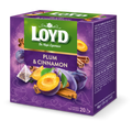 Loyd Tea Fruit Infusions Plum & Cinnamon Pyramids Loyd