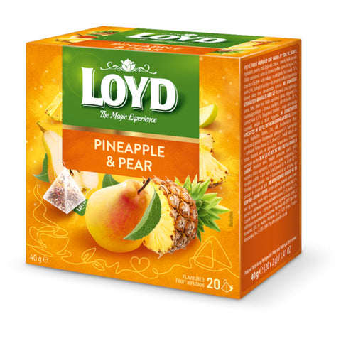 Loyd Tea Fruit Infusions Pineapple & Pear Pyramids Loyd