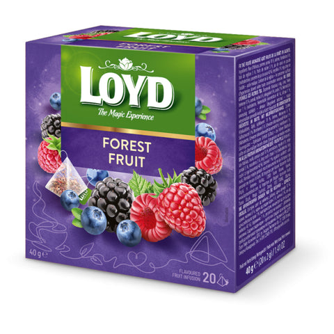 Loyd Tea Fruit Infusions Forest Fruit Pyramids Loyd