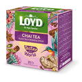 Loyd Tea Taste of World Chai Tea & Black Tea & Oriental Spices Pyramids Loyd