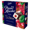 Wedel Bird’s Milk (Ptasie Mleczko) Chocolate Covered Marshmallow Treats Vanilla with Cherry Jelly Vanilla with Cherry Jelly 12oz 340g E.Wedel