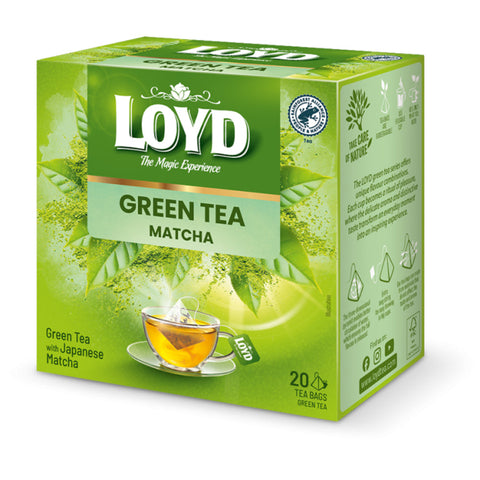 Loyd Green Tea Matcha Piramids Loyd
