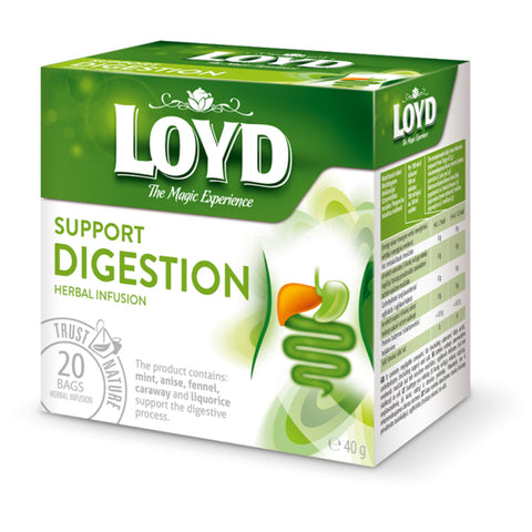 Loyd Functional Tea Support Digestion Piramids Loyd