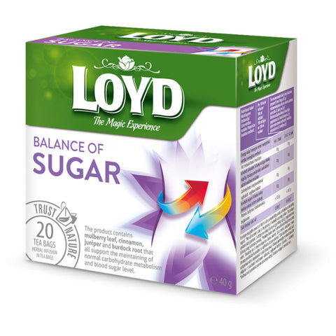Loyd Functional Tea Balance of Sugar Piramids Loyd