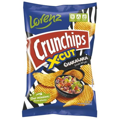 Lorenz Potato Chips Chakalaka X - CUT 4.94oz 140g Lorenz