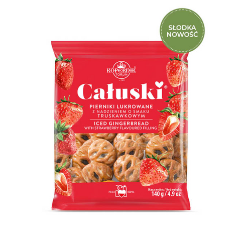 Kopernik Gingerbread TORUN EDITION Caluski (With Strawberry Filling) 4.93oz 140g Kopernik
