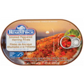 Rugen Fisch Canned Fish Fillets & Snacks Collection Smoked Herring Fillets Peppered 7.05oz 200g Rügen Fisch