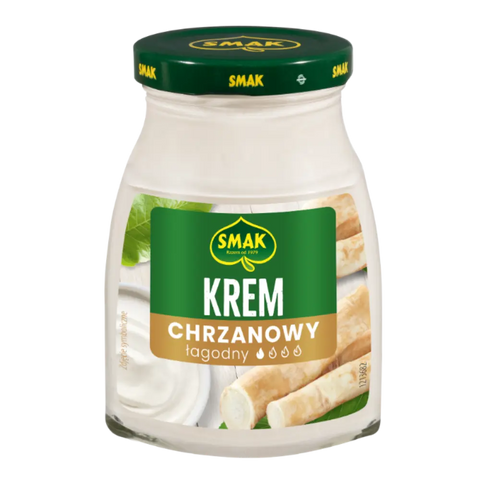Smak Creams & Sauces Horseradish Cream 5.64oz 160g Smak