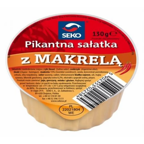 Seko Fish Spreads – Assorted Varieties Spicy Mackerel Spread 4.6oz 130g Seko