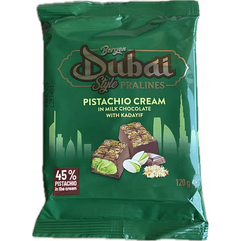 Spomet - Bergen 'Dubai' Pralines with Pistachio 4.23oz 120g Bergen