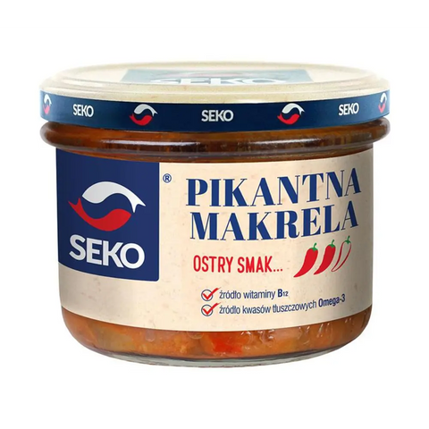 Seko Marinated Herring with Vegetables & Spicy Mackerel Spicy Mackerel 6.7oz 190g Seko