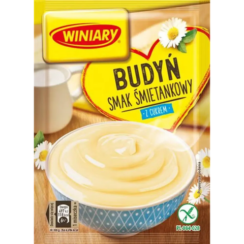 Winiary Pudding Mix Cream 2.11oz 60g Pack of 5 Winiary