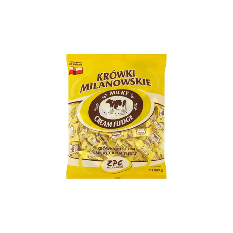 Krówki Milanowskie Cream Fudge Milky 10.58oz.300g Krowki Milanowskie