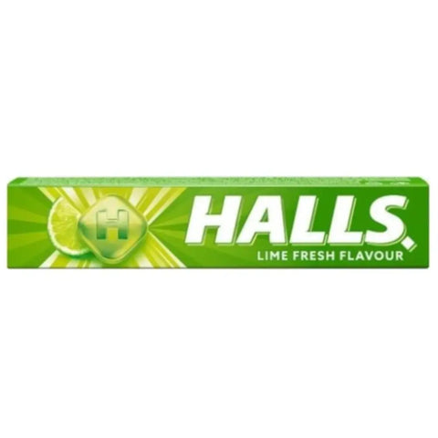 Halls Menthol Lozenges Lime 1.18oz 33.5 Halls