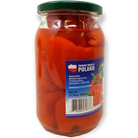 Belveder Sweet Pickled Red Peppers Belveder