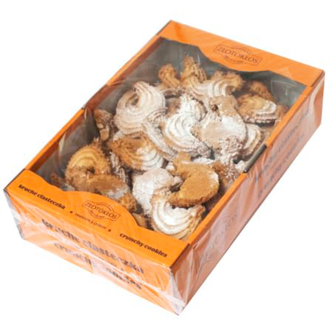 Zlotoklos Sweet Home Cookies Croissant with Powdered Sugar 26.46oz 750g Zlotoklos