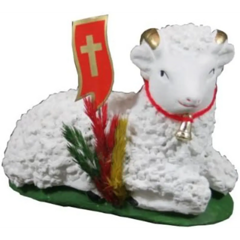 Lalix Easter Figures – Traditional Decorative Lambs Nr 9 Lalix