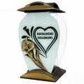 Polish Grave Candle – Traditional Memorial Light – Cesar Kalla Grandpa Gold Znicz Polski