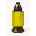 Polish Grave Candle – Z495 Mix- Traditional Memorial Light – Znicz Poland Yellow Znicz Polski