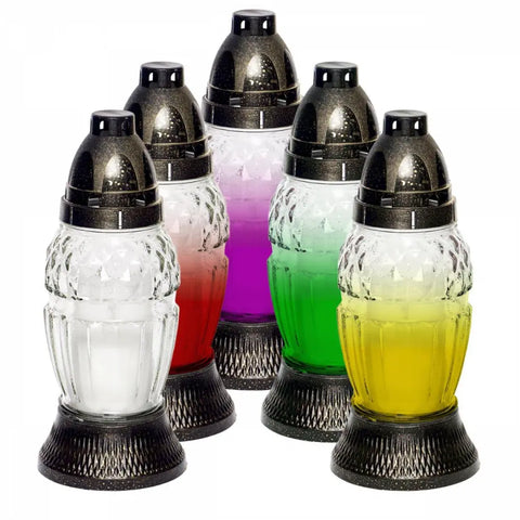 Glass Grave Candle Znicz Z30 Znicz Polski