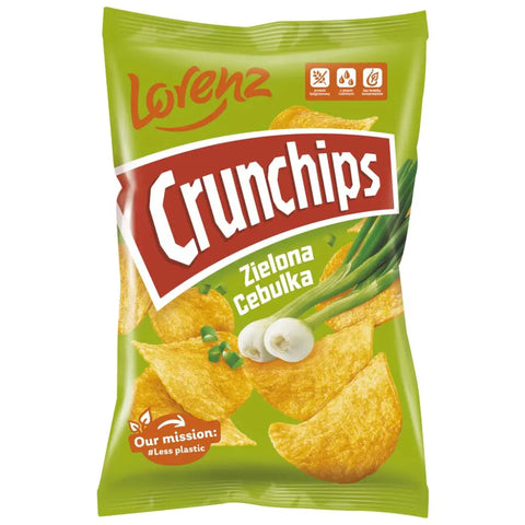 Lorenz Potato Chips Green Onion 4.94oz 140g Lorenz