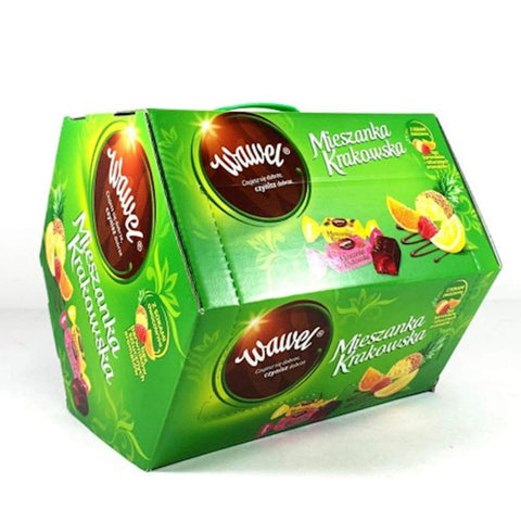 Wawel Mieszanka Krakowska – Chocolate Covered Jelly Candy 3.17lb 2.8kg Box Wawel